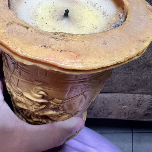 50’s German Johann Gunter Walldurn Baden Carved Candle 3D Musketeers Drummer - Picture 12 of 16